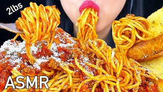 ASMR Spaghetti Feast Challenge 2LBS Yummy Eating Sounds NO TALKING  ASMR Phan [upl. by Haroppiz440]