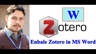 How to add Zotero to MS Word│plugin [upl. by Karp682]