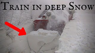 World Record Train Snow Plowing in Action [upl. by Quintie80]