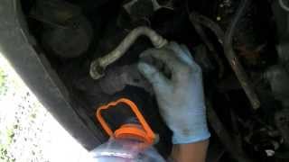 How to Drain a VW Radiator Coolant Flush [upl. by Rocky310]