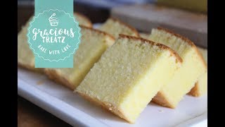 How to Bake Super Soft Moist Butter Cake Easy [upl. by Nolahp]