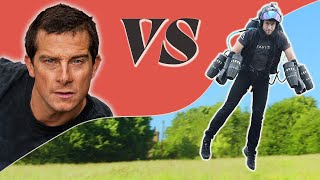 Bear Grylls Vs The Real Life IRON MAN  Bear Thrills [upl. by Silbahc]