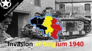 1940  The Invasion of Belgium [upl. by Pasol]