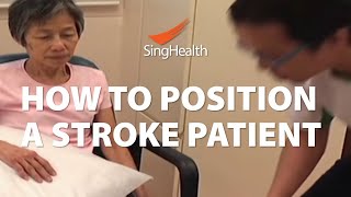 How To Position A Stroke Patient [upl. by Aseefan]