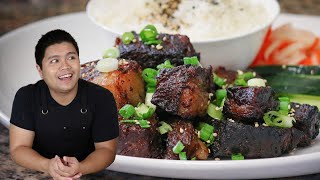 Pipikaulastyle Galbi HawaiianKorean Short Ribs  Anything but Authentic [upl. by Sug]