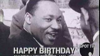 Martin Luther King Birthday Happy Birthday to Ya [upl. by Landau]