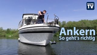 Tutorial Ankern  Wie wirds richtig gemacht  Richtig ankern  Anleitung [upl. by Ardnuhsal]