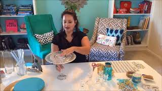 DIY CAKE STANDS DISPLAY PEDESTALS  DOLLAR TREE DIY 2018 [upl. by Domel]