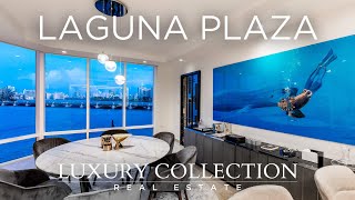 Oceanfront Luxury Apartment Tour at Laguna Plaza in Condado Puerto Rico SOLD [upl. by Aimas]