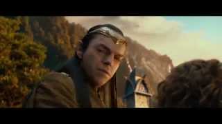 The Hobbit 2012 Extended Edition  Elrond meets Bilbo HD [upl. by Nanice]