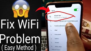 How To Fix WiFi Problem  Connected No Internet [upl. by Karolina]