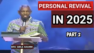 HINDRANCES TO PERSONAL REVIVAL  Part 2 By Gbile Akanni [upl. by Nirihs]