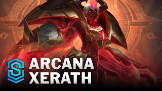 Arcana Xerath Skin Spotlight  League of Legends [upl. by Eanal]