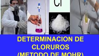 Determinación de Cloruros Método de Mohr [upl. by Boiney]