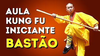 Bastão  Aula de Kung Fu Iniciante [upl. by Ttergram]