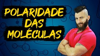 POLARIDADE DAS MOLÉCULAS [upl. by Eidnar]