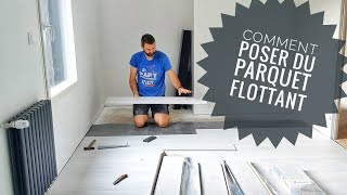 Comment poser du parquet flottant [upl. by Iba]