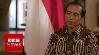 Indonesias President Joko Widodo Interview  BBC News [upl. by Nazay]