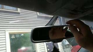 How To Remove Audi C6 A6 Rear View Mirror [upl. by Adriane]