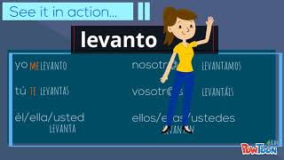 Spanish Reflexive Verbs v10 [upl. by Keung781]