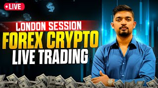 LIVE FOREX ANALYSIS I LONDON SESSION I GOLD amp BTC TRADING FOREX HINDI I MAR 4 DAY 256 TopG Trader [upl. by Reinwald]