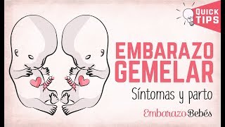 EMBARAZO GEMELAR 👶🏻👶🏼 Síntomas Duración y Parto [upl. by Asiral602]