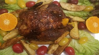 How to make Spicy Roasted Chicken Gambian🇬🇲 Recipe [upl. by Noelle439]