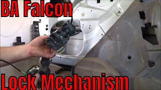 BA Falcon  How to Replace BA Falcon Door Lock Actuator [upl. by Kylie]