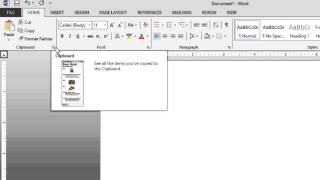 Word 2013 Dialog Box Launchers [upl. by Anwahsit]