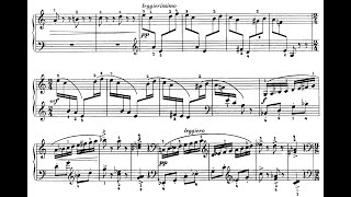 Dmitri Kabalevsky  Sonatine for Piano Op 13 No 1 1930 ScoreVideo [upl. by Gib]