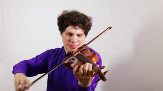 Augustin Hadelich plays Ysaÿe Sonata no 2 2020 [upl. by Naletak]