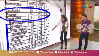 Cómo entender las etiquetas de los alimentos – Buen Telefe [upl. by Aivatco29]