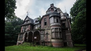 Abandoned Mansion part2 LET´S GO INSIDE  Chateau Nottebohm  Urban Exploration Belgium [upl. by Boyse]