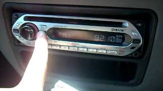 Ford Falcon AU Model Aftermarket Radio Installation and Test [upl. by Nylatsyrk]