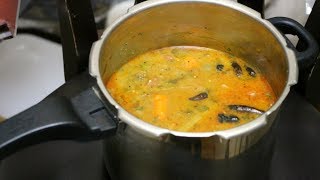 Pressure Cooker Sambar recipe in 15 minutes  Instant sambar recipe [upl. by Hayidan926]