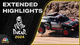 Stage 4  2024 Dakar Rally  EXTENDED HIGHLIGHTS  1924  Motorsports on NBC [upl. by Song]