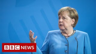 Angela Merkels last trip to Washington after 16 years in office  BBC News [upl. by Savdeep]