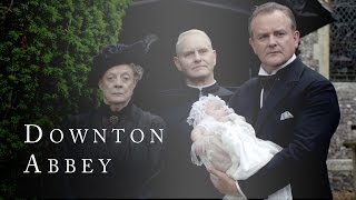 Baby Sybils Christening  Downton Abbey  Season 3 [upl. by Jacobine177]