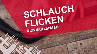 Fahrradschlauch flicken  fxxlkurzerklärt [upl. by Fox]