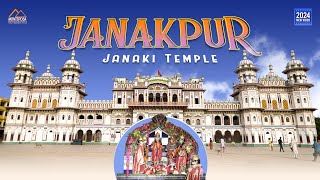 Janaki temple The Birth place of Goddess Sita Mata tour 2024 [upl. by Airdnalahs650]