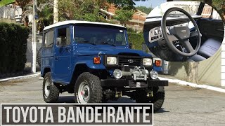 TOYOTA BANDEIRANTE  Garagem do Bellote TV [upl. by Gradeigh394]