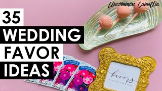 35 Wedding Favor Ideas Your Guests Will Love [upl. by Ahsiken]