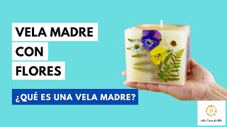 Como Hacer VELAS ARTESANALES 🌺🌿Técnica VELA MADRE [upl. by Acinomed]