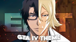 Aizen x Urahara  GTA IV Theme Edit [upl. by Koss]