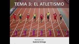 RESUMEN ATLETISMO  Educación Física [upl. by Sang]