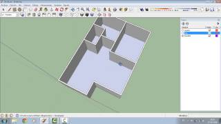 Como usar capas o layers en SketchUp [upl. by Sang332]